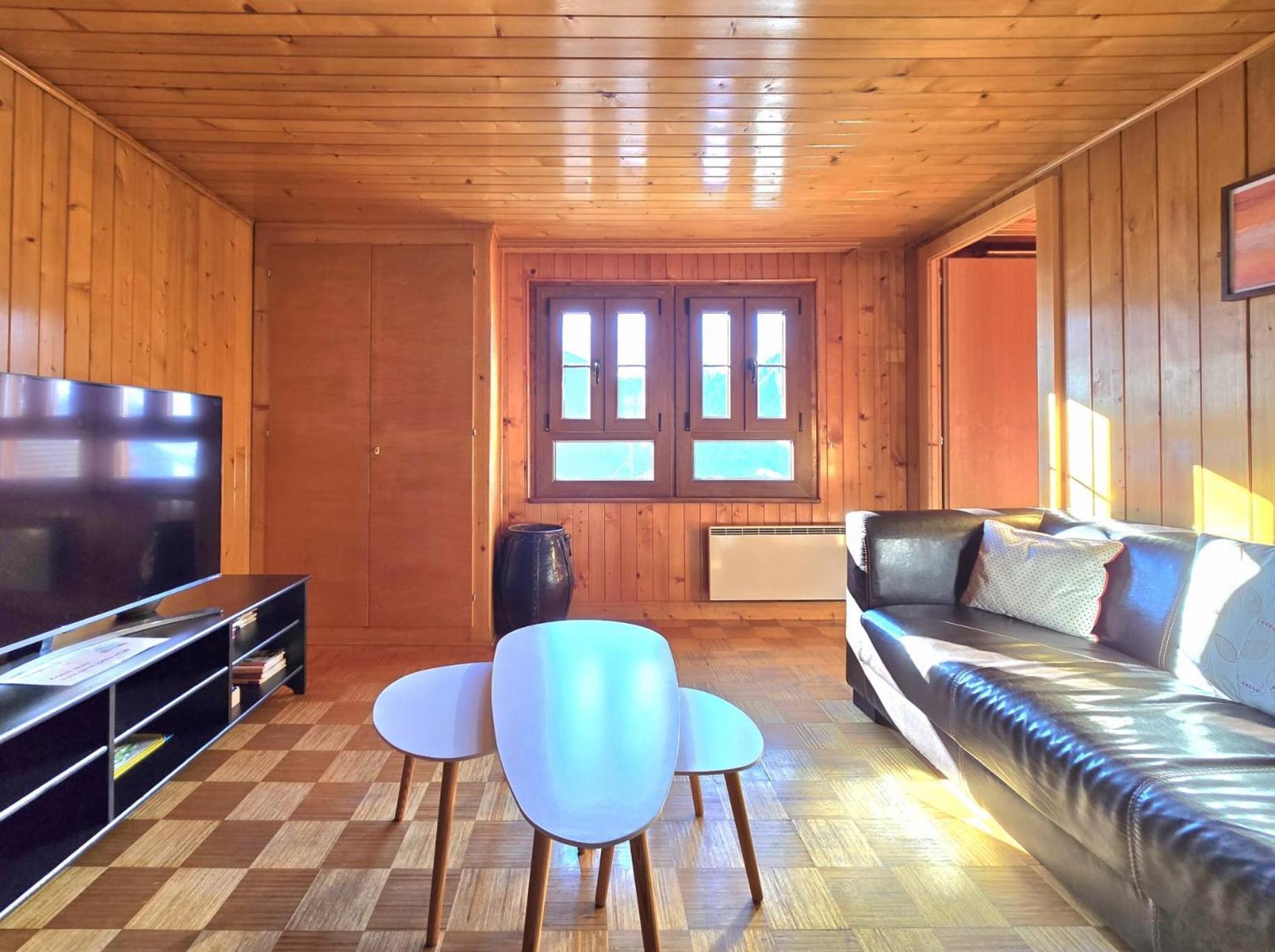 Appartement Le Ver Luisant à Saint-Martin, Val d'Hérens, Valais Extérieur photo
